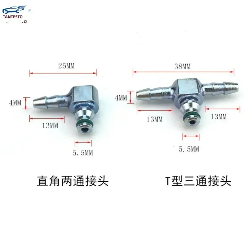 Diesel Injector Tube Diesel Common Rail Injector Return Joint 2 Ways 3 1PCS for 0445 110