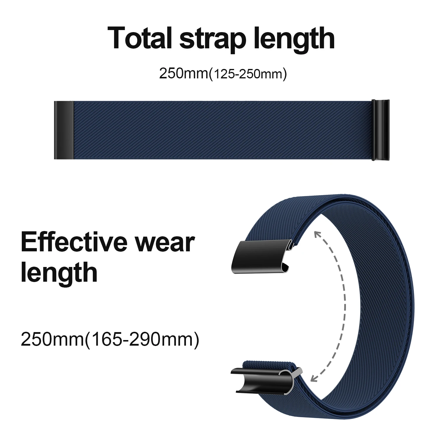 Whoop Band Elastic Sport Strap - Stretchy Nylon Wristband Replacement