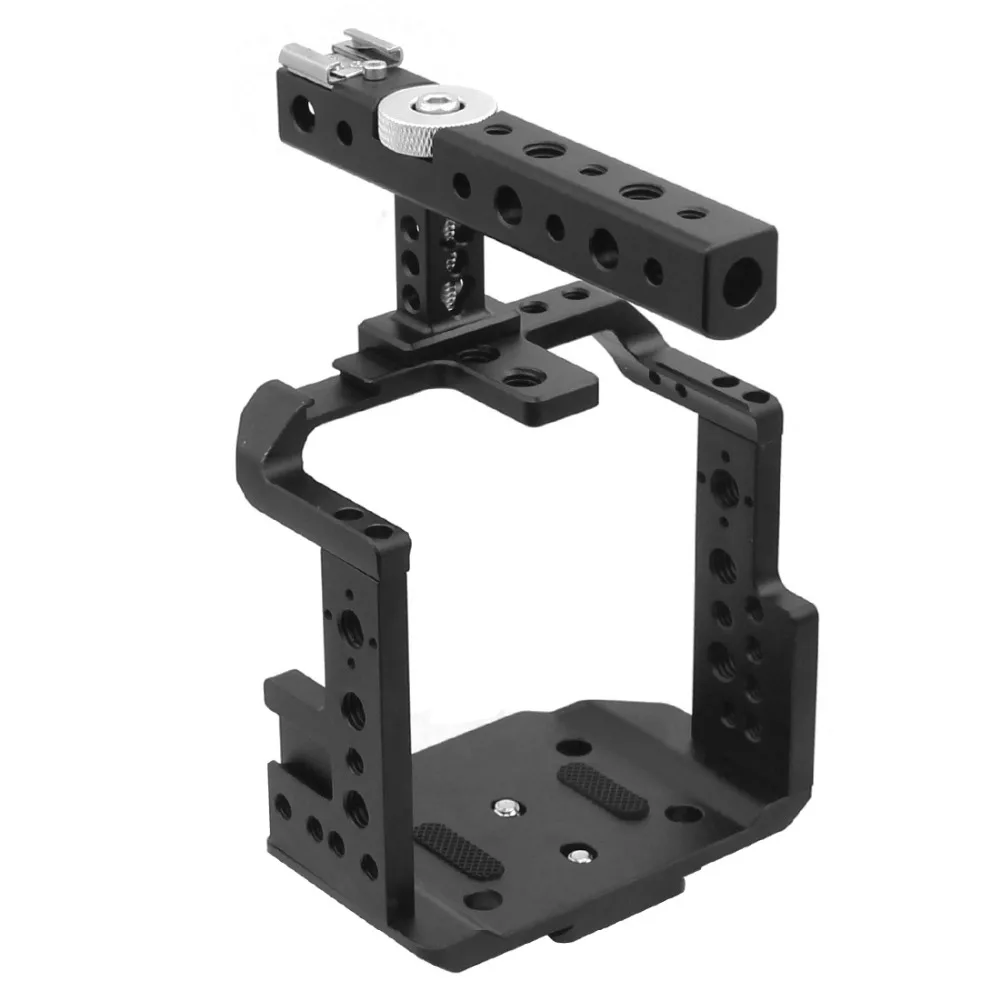 Aluminium Video Kamera Käfig Montieren Stabilisator Rig mit Top Griff Für Z CAM E2 E2-S6 / F6 / F8 4K Kino Kamera Protector – Detail 4