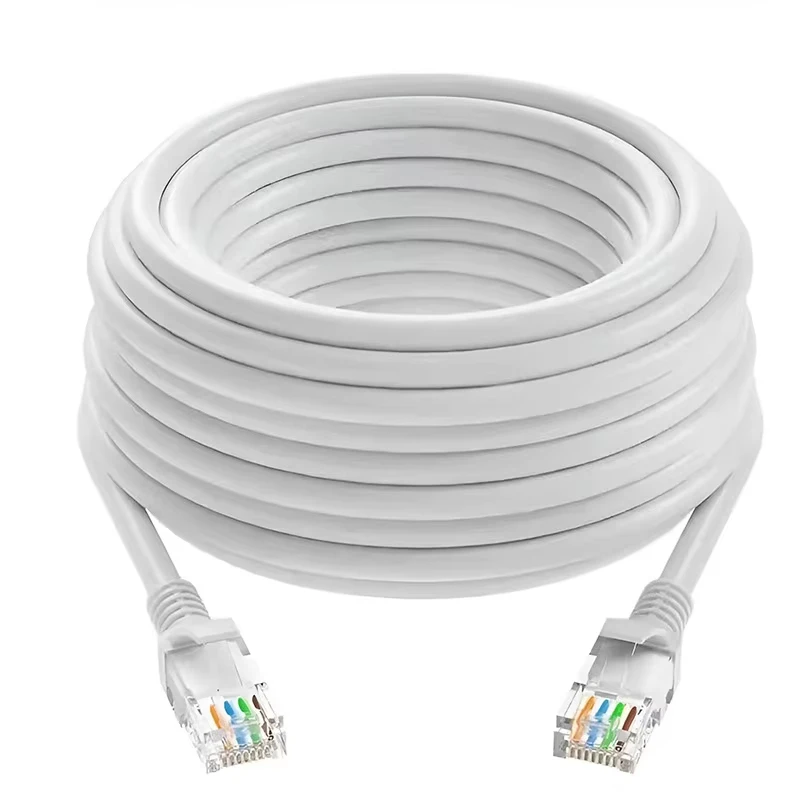 Cat6 이더넷 케이블 RJ45 UTP 네트워크 코드 LAN 인터넷 1000Mbps 고속 연결 케이블 (노트북, 라우터, PC, PS5, Xbox, 모뎀용)