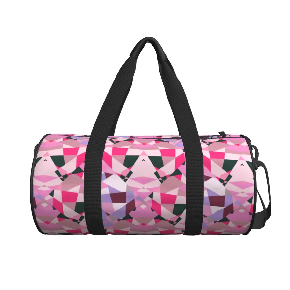 

Дорожная сумка для девушки Kaleidoscope Йога, тренажерный зал, Мужская индивидуальная вместительная красочная Геометрическая спортивная сумка для фитнеса, водонепроницаемые сумки
