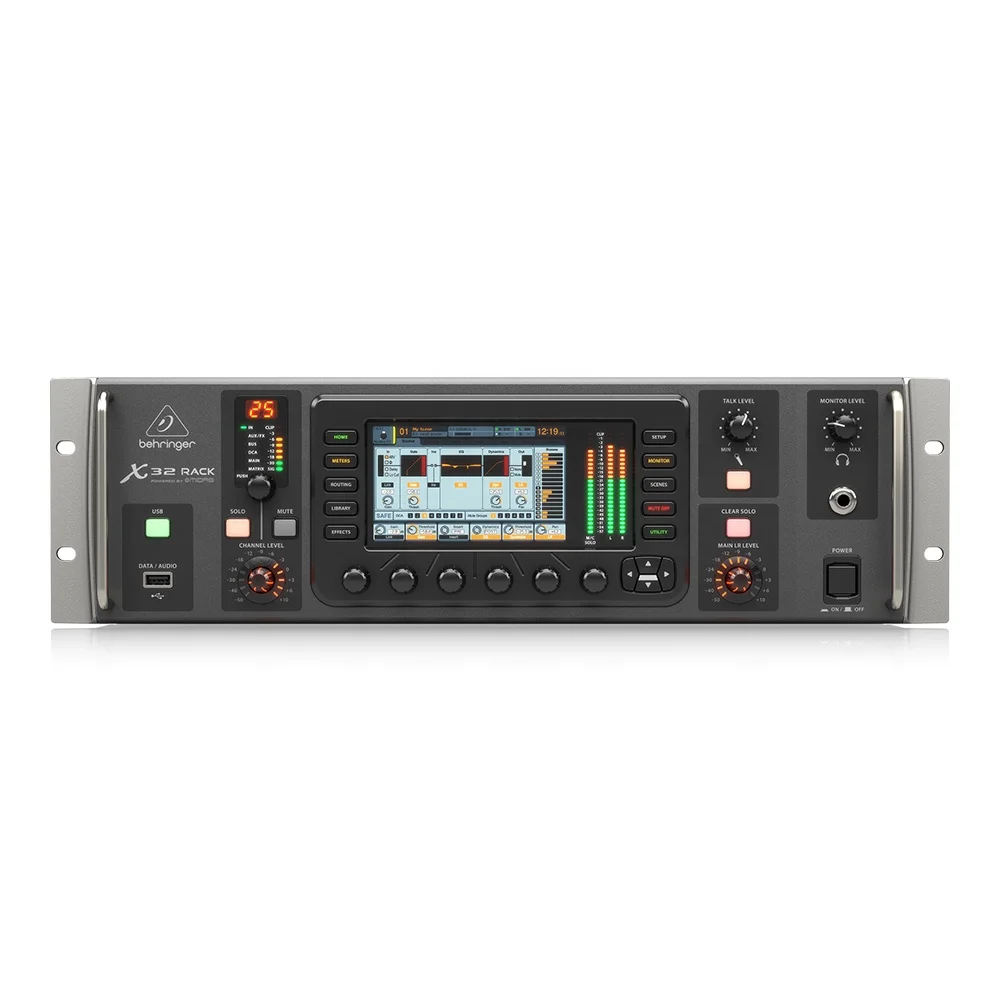 

Behringer X32 Rack Professional 32-Channel Studio Equipment Pa Sound System Rack Digital Mixer