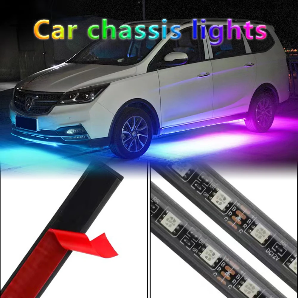 CarchassislightsUnderglowLightStrip12VLEDUnderbodyAmbient