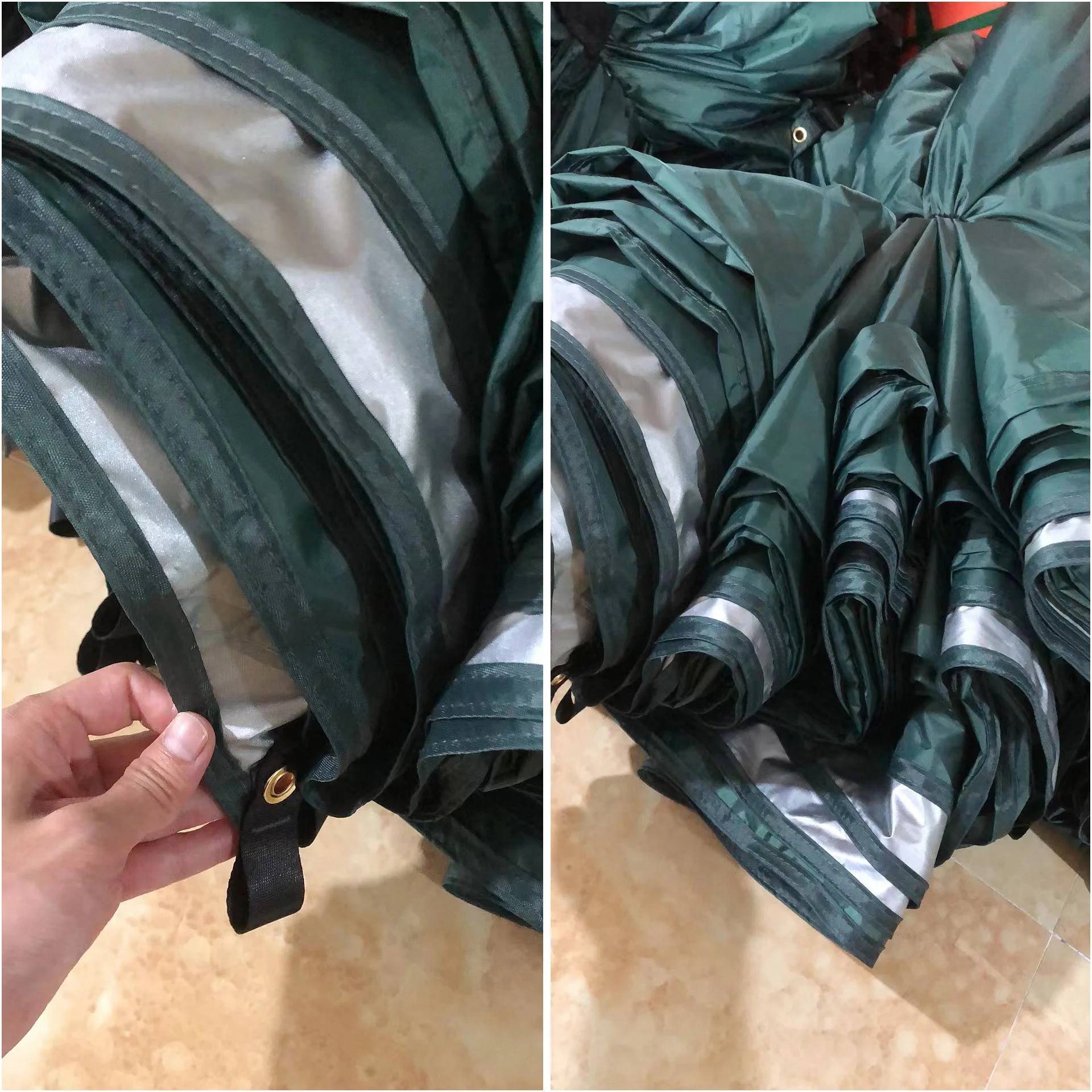 3x3 3x4 3x5 Tarp Awning Waterproof Sunshade Ultralight Canopy Sunshade Outdoor Camping Sun Shelter Hammock Rain Fly