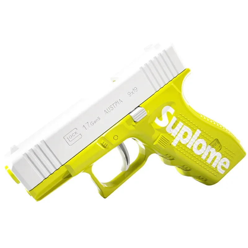 Children's water gun, manual continuous  Ges.m.b.H. water gun, boys and girls playing with bucket cooling toys in summer 6