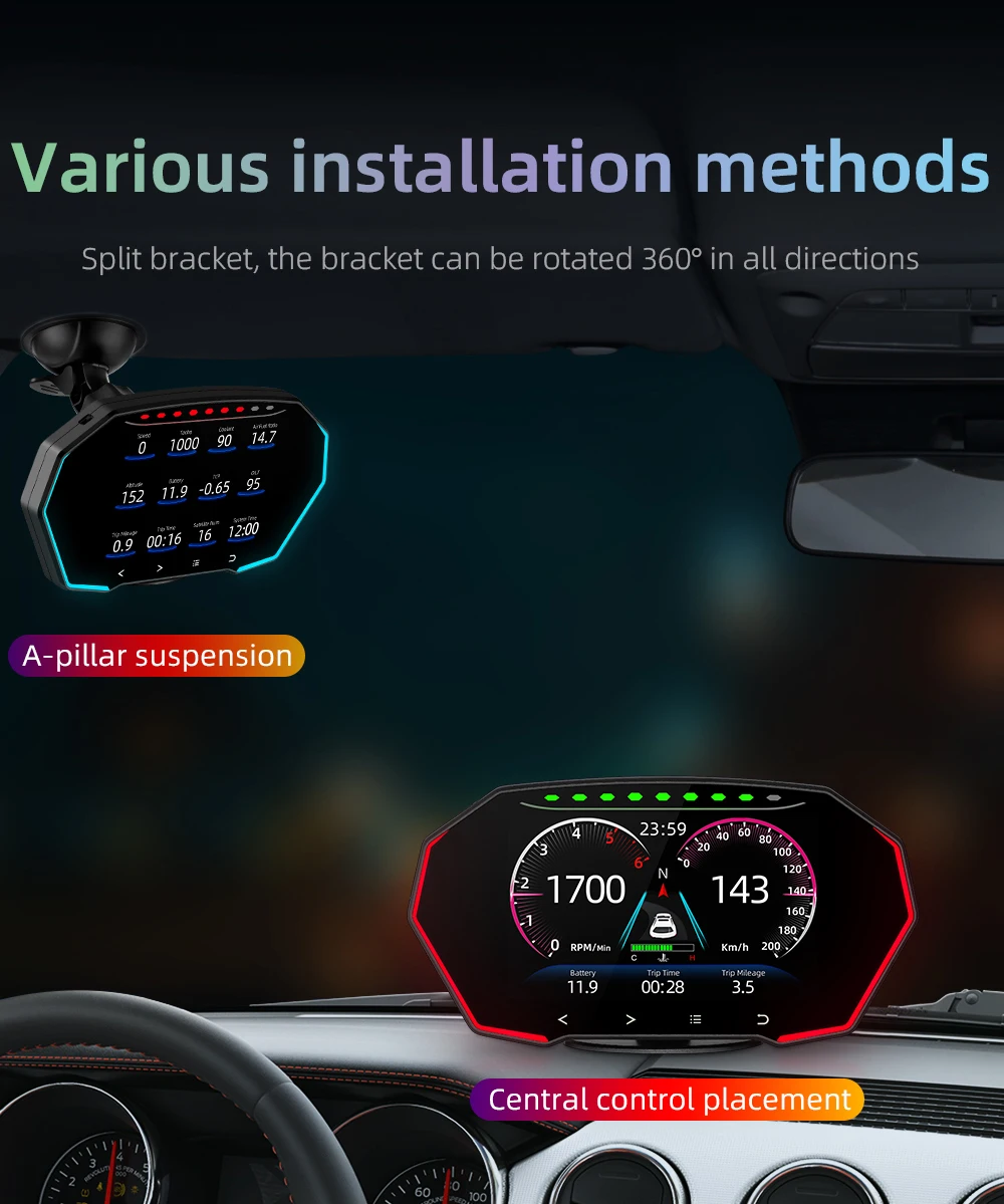 In Heads WIYETY Beidou Gauge De Vitesse HUD M2 Pour Projecteur De Pare-brise Et Compteur De Vitesse HUD, Interface USB Plug And Play, Réglage Automatique De La Luminosité Google Maps In Heads WIYETY Beidou Gauge De Vitesse HUD M2 Pour Projecteur De Pare-brise Et Compteur De Vitesse HUD, Interface USB Plug And Play, Réglage Automatique De La Luminosité Google Maps