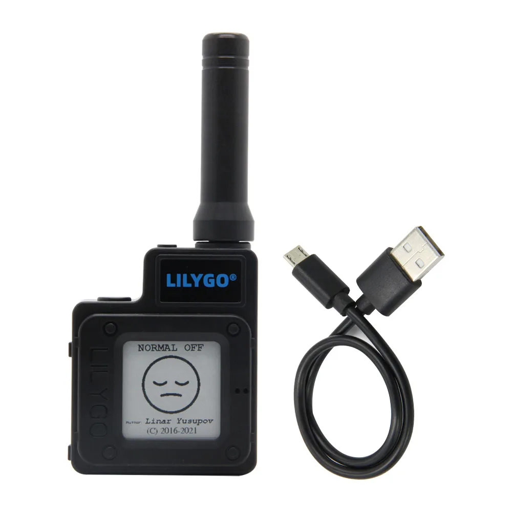 LILYGOTTGO SotfRF T-Echo  LoRa SX1262 433/868/915MHz NRF52840   1.54   GPS RTC NFC BME280 Arduino 