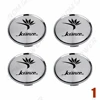 4PCS OD 63MM / ID 58MM Center Cap KRANZE Logo Emblem Rim Hubcaps For Car Rim Wheel Cover Cap 5