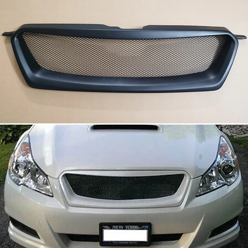 

Подходит для Subaru Legacy 2010 2011 2012 гонок решетка редизайн передний бампер решетка комплект аксессуаров