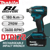 Makita DTD172 charging drill brushless screwdriver 18V electric screwdriver impact hand drill electric tool 1