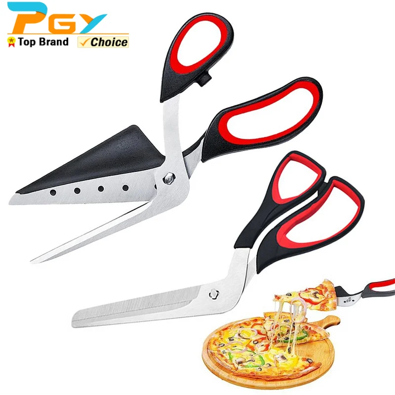 NonStickPizzaScissorsDetachableSharpStainlessSteelBladePizza