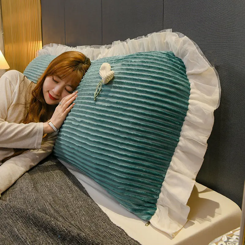 

Sofa Long Cushion Headboard Reading Pillows Bedside Thicken Cushion Large Backrest Lumbar Pillows Back Support Tatami Pillow