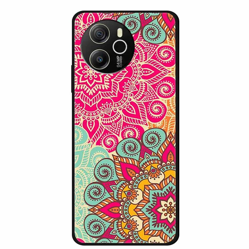 Animal Painted Soft TPU Silicone Back Cover - Fashionable Phone Case