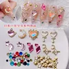 500PCS/Bag Riveting Nail Ornament Gold/Silver Charms Arrow Rivet Metallic Nail Art 1.2/1.5/2mm Punk Spikes Studs Tip Decoration 6