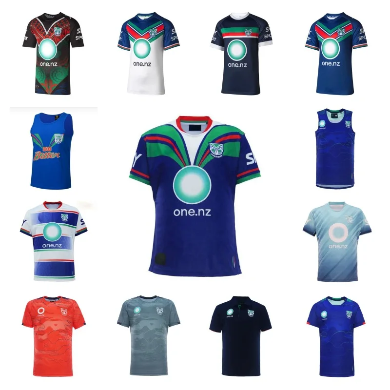 

2024 Warriors home and away Training Indigenous / Anzac / Heritage / Singlet Rugby Jersey