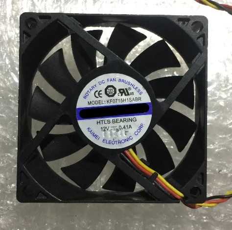 

Brand new 12V 0.41A KF0715H1SABR 7CM UPS cooling fan