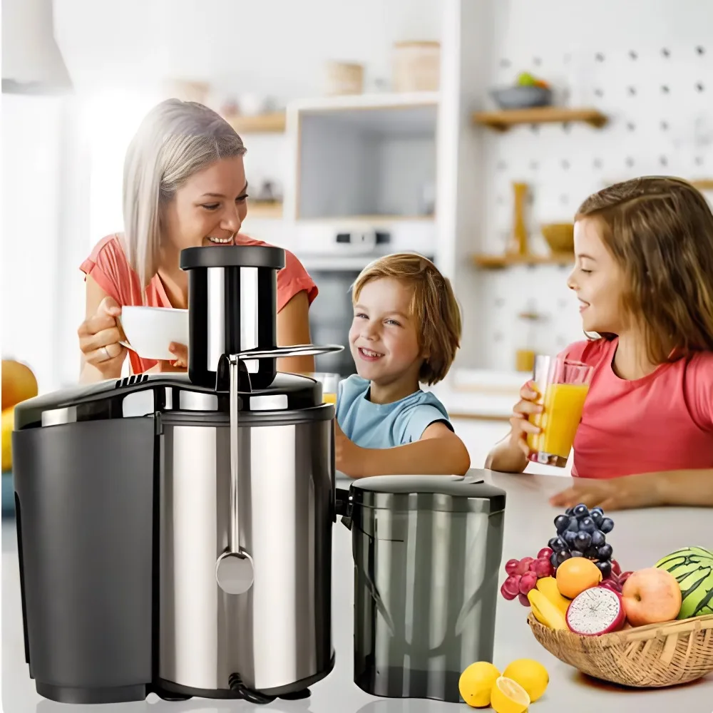 IMESA Juicer Household Multifunctional Juice Residue Separation Stainless Steel Automatic Fruit And Vegetable Squeezer 6