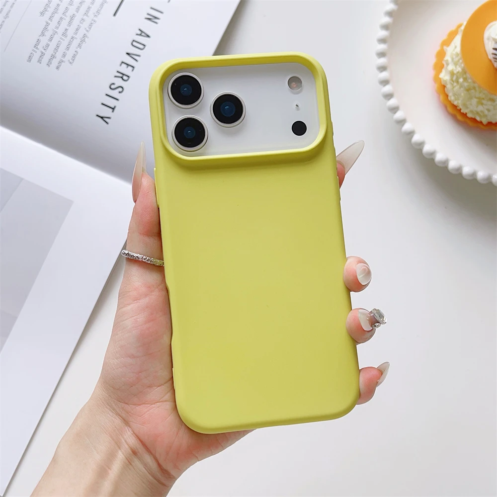 Matte Candy Color Shockproof Liquid Silicone Phone Case with Skin-Feel Finish