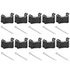 8/10/20/30 Pairs Resin / Semi-Metallic Bicycle Brake Pad for SHIMANO XTR M965 M975 Saint M800 Deore XT M765 M775 SLX M665 M535 1
