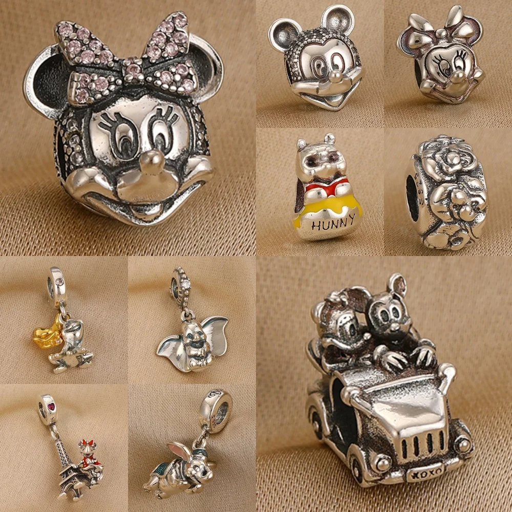 새로운 , 물고기, 코끼리, 강아지 비즈 하이힐, 철탑 펜던트, 오리지널 팔찌 DIY 액세서리, 정교한 주얼리