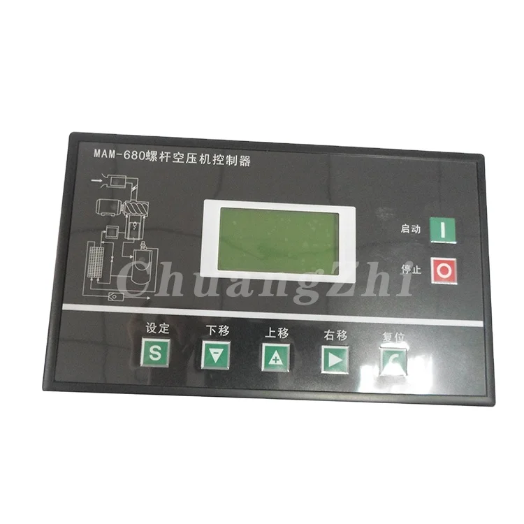 

MAM680 MAM-680 Electronic PLC Controller Panel For Air Compressor Parts