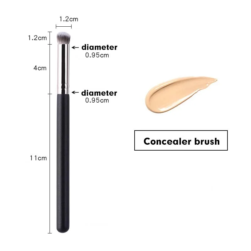 Makeup Brushes Foundation Loose Powder Concealer Blending Blush Brush Professional Cosmetic Beauty Tools 1/3pcs Makeup Brushes