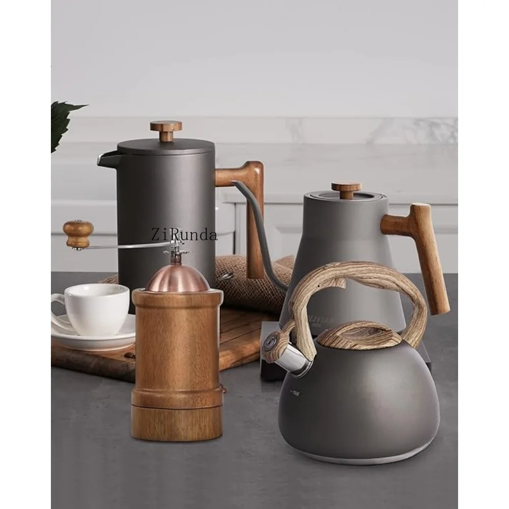 Electric Kettle, Gooseneck Electric Tea Kettle, 34oz Pour Over Temperature Control & Rapid Heating and Leak Proof, Water Kettles 6
