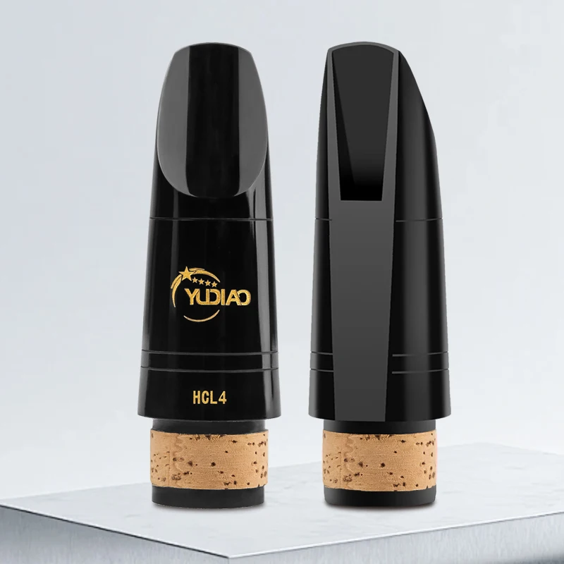 B-Flat Clarinet with Bakelite Mouthpiece, 4C Wind Vent, Suitable for Classical and Pop Music, Easy for Beginners to Play, Comes with a Soft Leather Strap