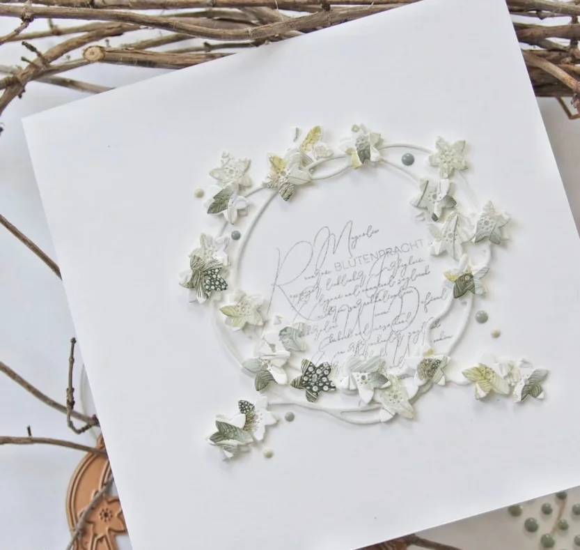 돼지 공예 금속 커팅 다이 컷 다이 몰드 꽃 가지 장식 스크랩북 종이 공예 칼 몰드 블레이드 펀치 스텐실 다이