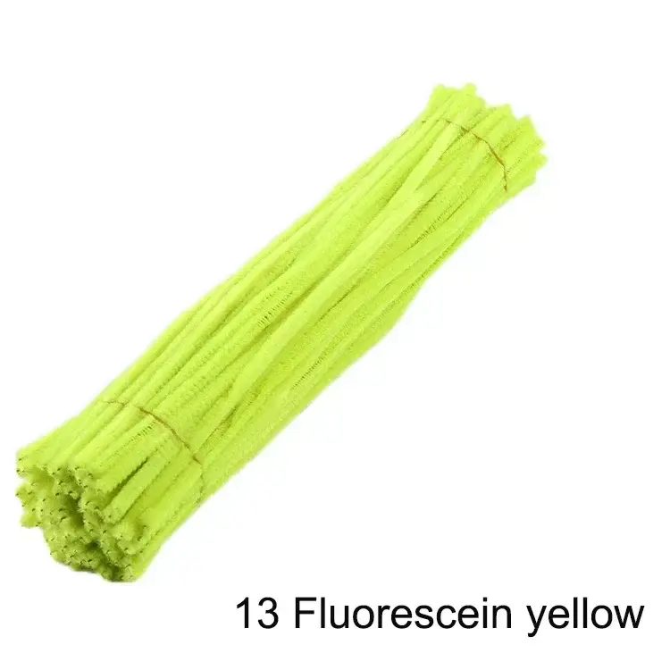100/50Pcs Chenille Stems Bulk 22 Colors Chenille Pipe Cleaner Stems Kids Art and Crafts Projects and Decorations(6 mm x 12 inch) - Image 15
