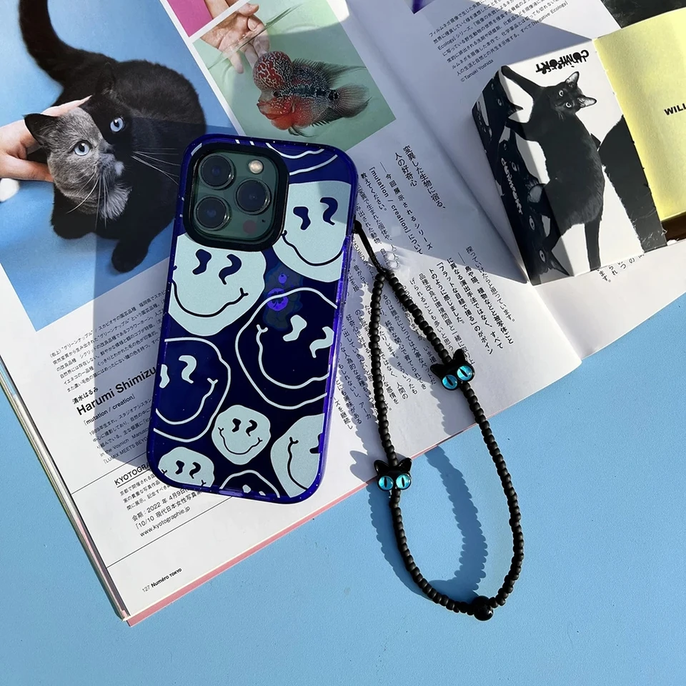 Smartphone Tether 3 Pcs Cat Paw Phone Lanyard Set - Wrist Strap & Clutch  Loop For Smartphones (Black, Brown, Pink) Aesthetic Phone Charms