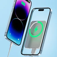 22.5W Wireless Magnetic Power Bank 10000mAh Fast Charging Portable Charger Powerbanks Powerbanks for iPhone13 14 Magsafe Android 4