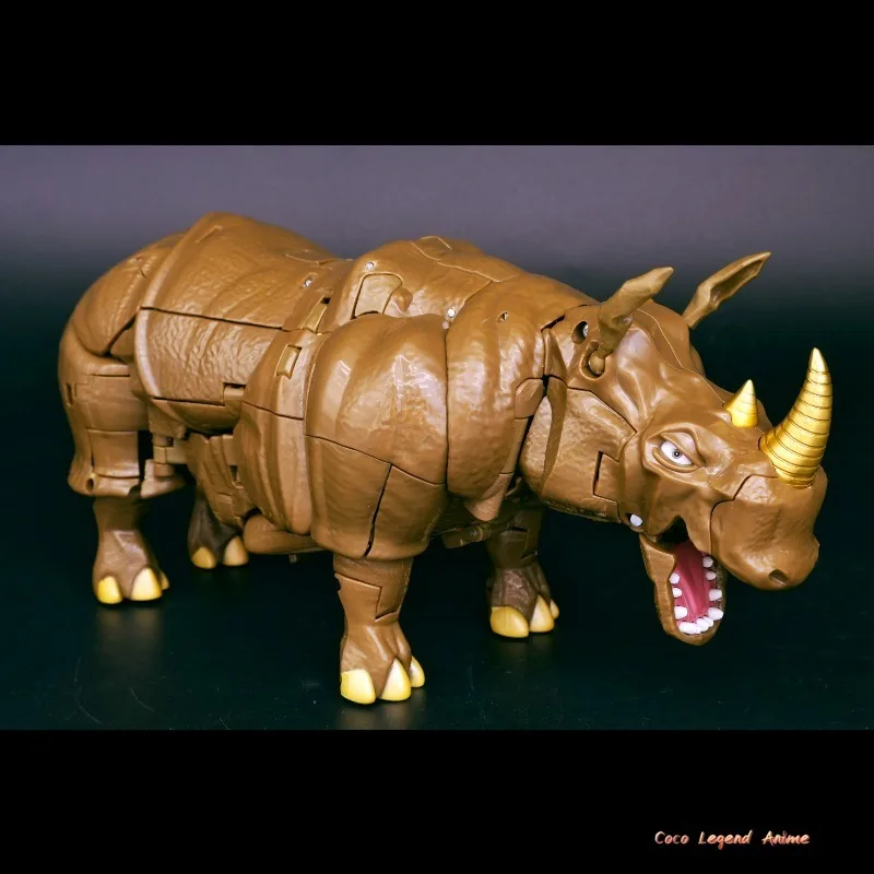 인기 재고 변신 장난감 RT03 Rhinox KO MP59 Beast Wars Maximal Predacon 소년용 장난감 선물 수집품