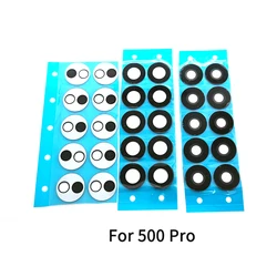 Premium Back Camera Lens Glass Covers with Adhesive Stickers - 10 Pack Repair Kit (For 500 Pro Pink)