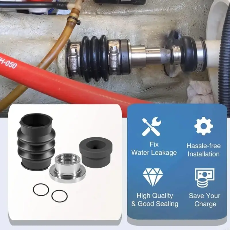 A2BC Marine Accessory Replace 272-000-167 272-000-135 Carbon Seal Line Rebuild & Boot for Sea-Doo 951 787 720
