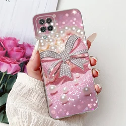Luxury Fashion Painted Soft Slim Phone Case - Elegant Cover - Galaxy F12 (962)