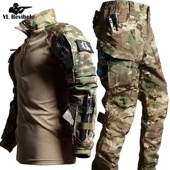 Ensemble style militaire résistant et confortable pour hommes