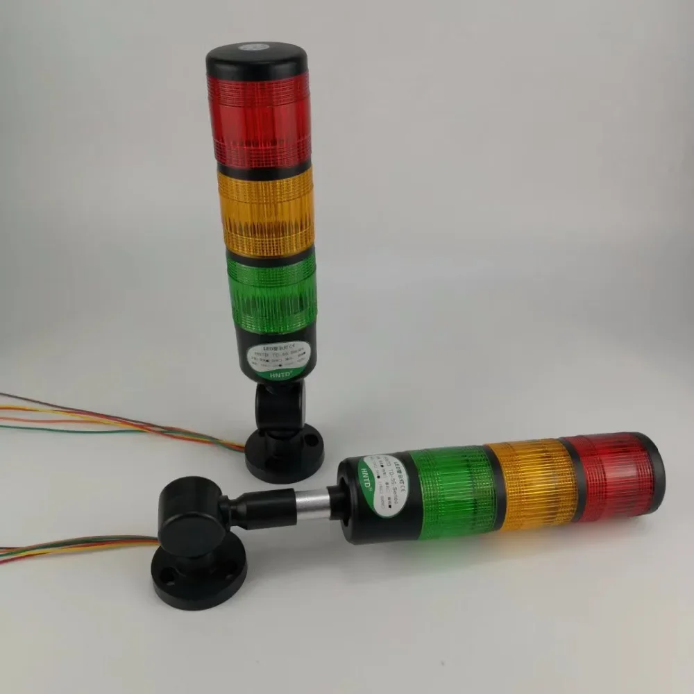 Tour Signalisation Industrielle FLEXMAN - 3 Couleurs LED 12-24V DC