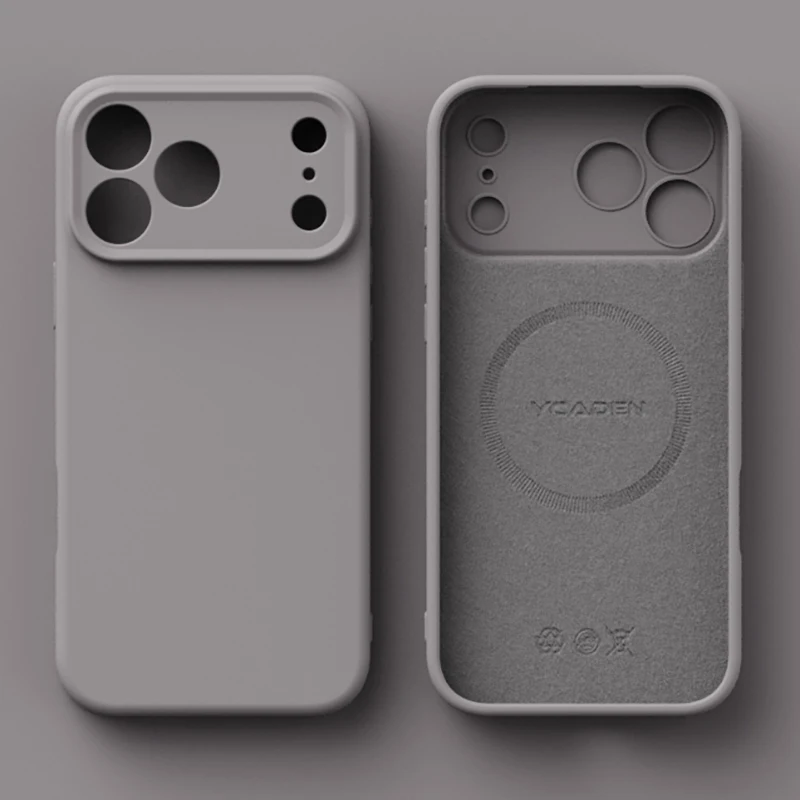 Premium Liquid Silicone Magnetic Phone Case with Magsafe Compatibility