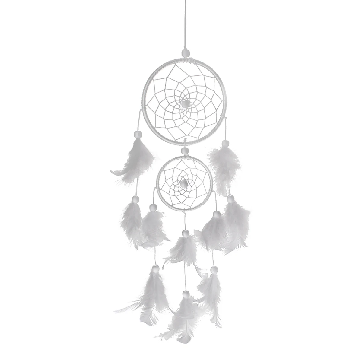 Bohemian Macrame Dream Catcher Leaf Wall Hanging - Nordic Decor Tapestry Ornament