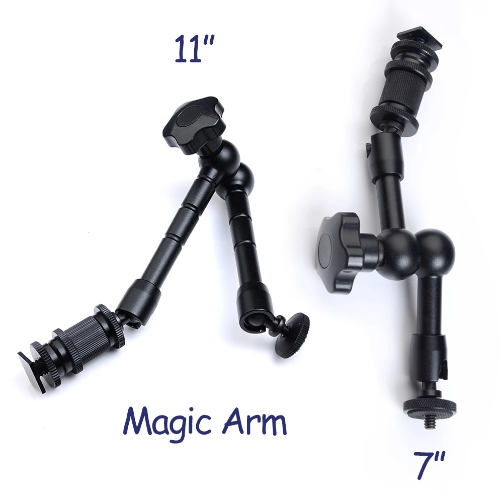 Magic Arm Super Clip Crab Clamp Articulating Holding Arms for Flash LCD Monitor LED Video Light SLR DSLR Camera Accessory camera usb cable