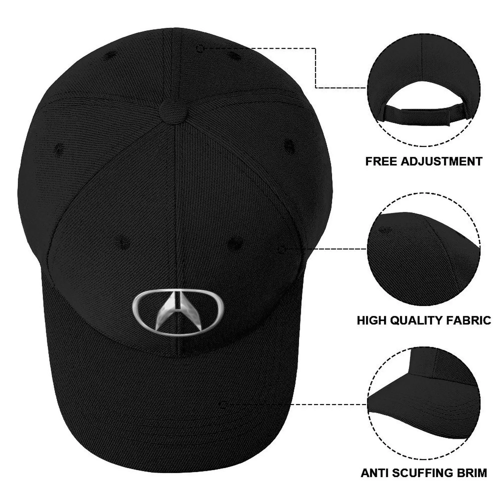 Acura Baseball Cap winter hats for men caps Hats Woman Men's