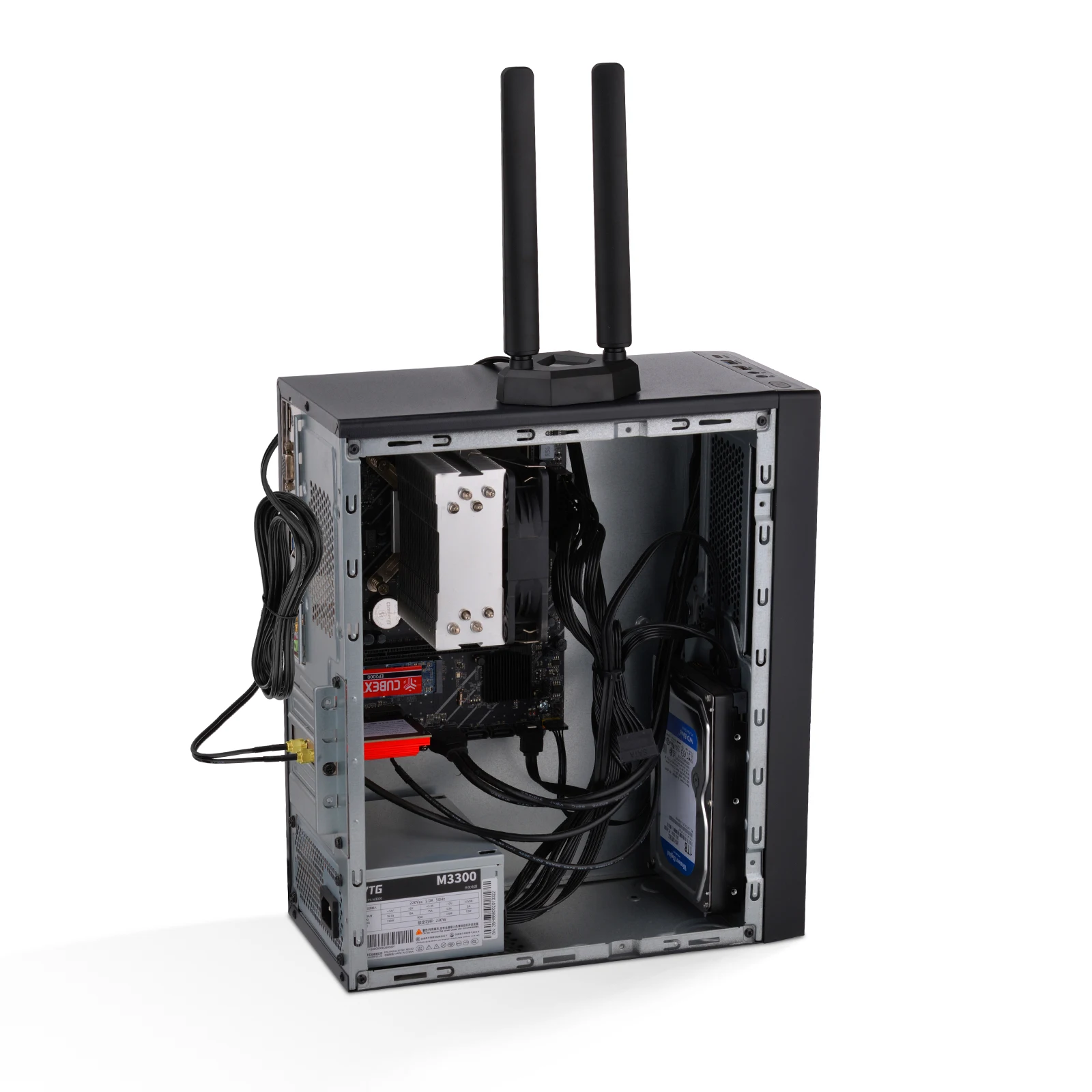 WiFi 6E PCIe Card for Desktop PC with Tri Band Wireless Adapter