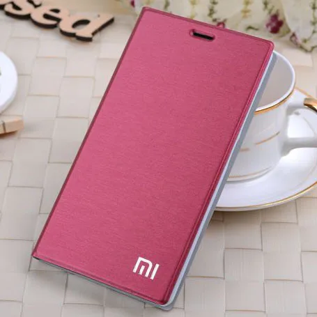 

Флип-чехол для Xiaomi Mi 4, кожаный чехол-подставка с отделением для карт