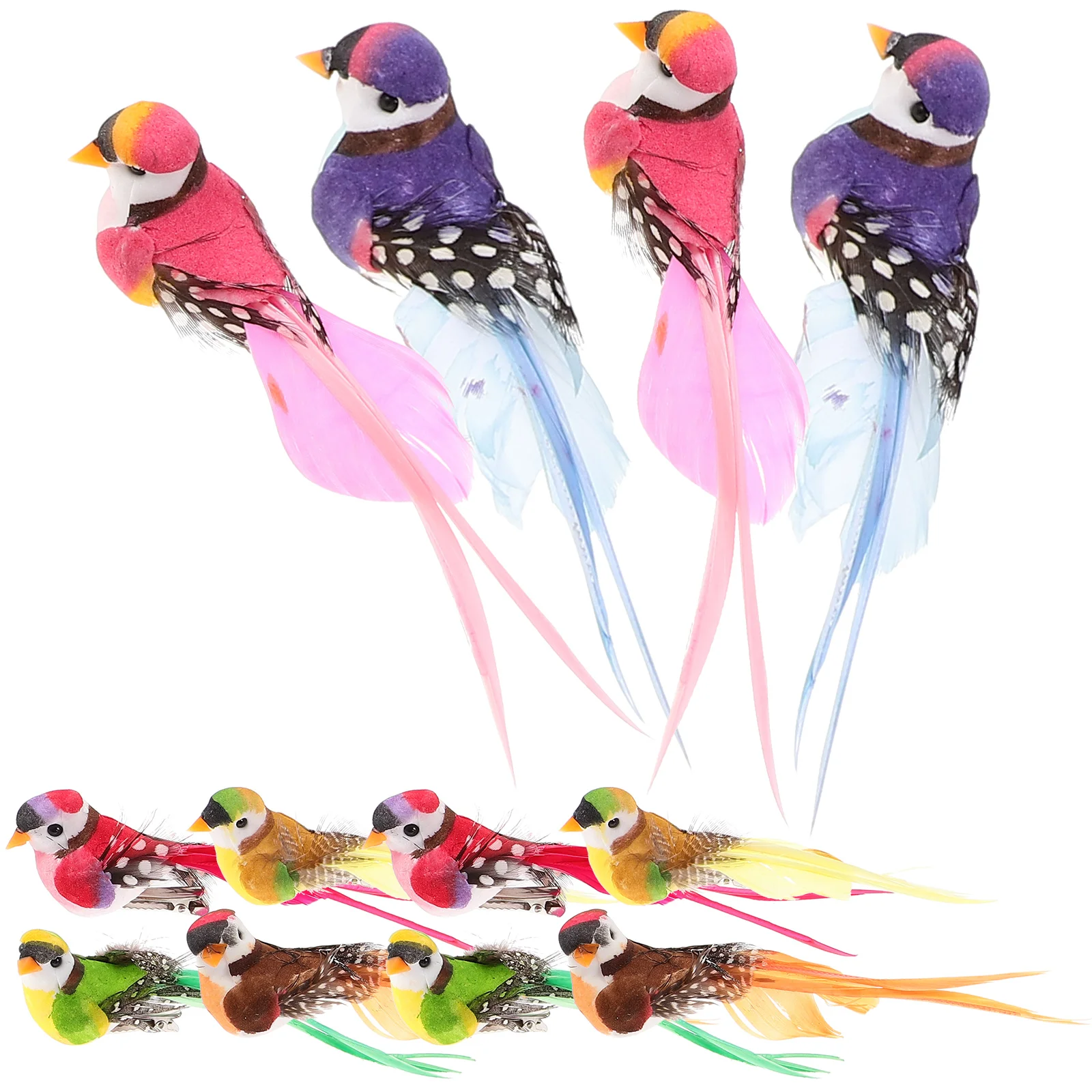 

Simulated Lifelike Small Lovely Artificial Bird Ornaments Fake Birds Artificial Birds Fake Bird Ornaments Photography
