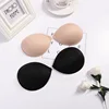 Lift up women's breasts with this strapless, invisible, and push-up silicone bra. This backless bra is designed to provide a sexy and natural look while also offering nipple cover.