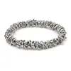 Stainless Steel Elastic Bracelet And Bangles Men Women Fashion Jewelry Gold Color Circle Chain Bracelets 4