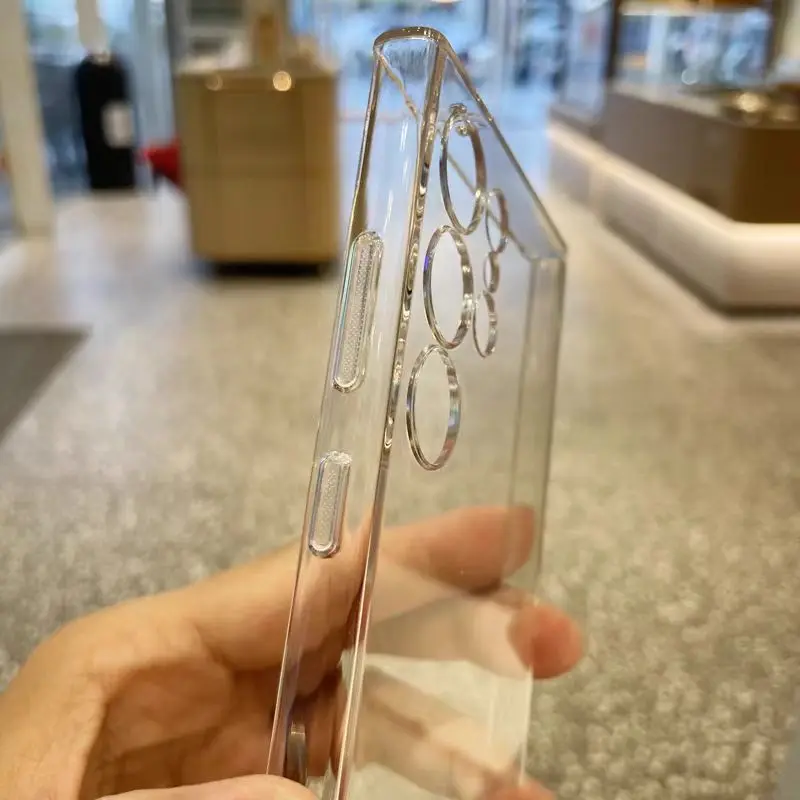 Transparent Shockproof Phone Protective Cover - Original Clear Case