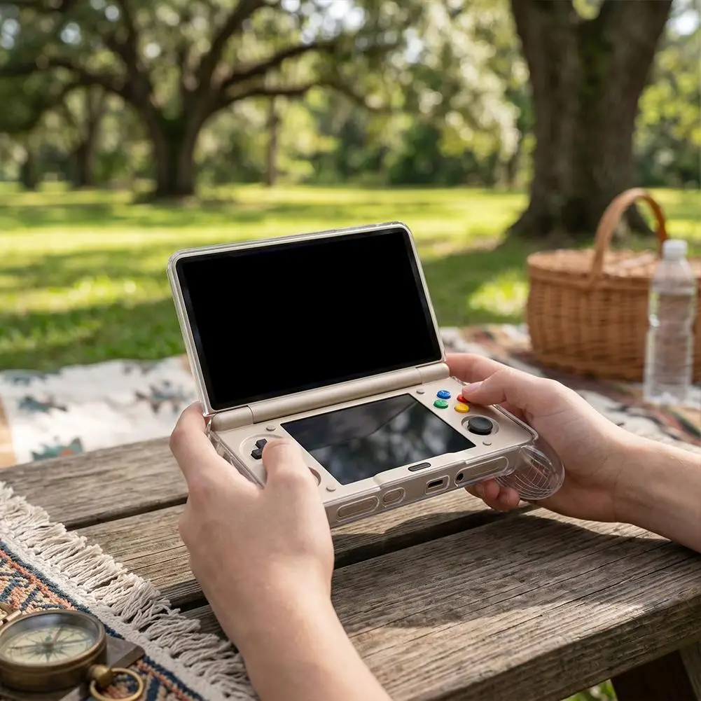 Custodia Protettiva Morbida in TPU Trasparente AYN Thor per Console Portatile, Sottile e Antiscivolo con Tagli Precisi per il Gaming Quotidiano - immagine 3