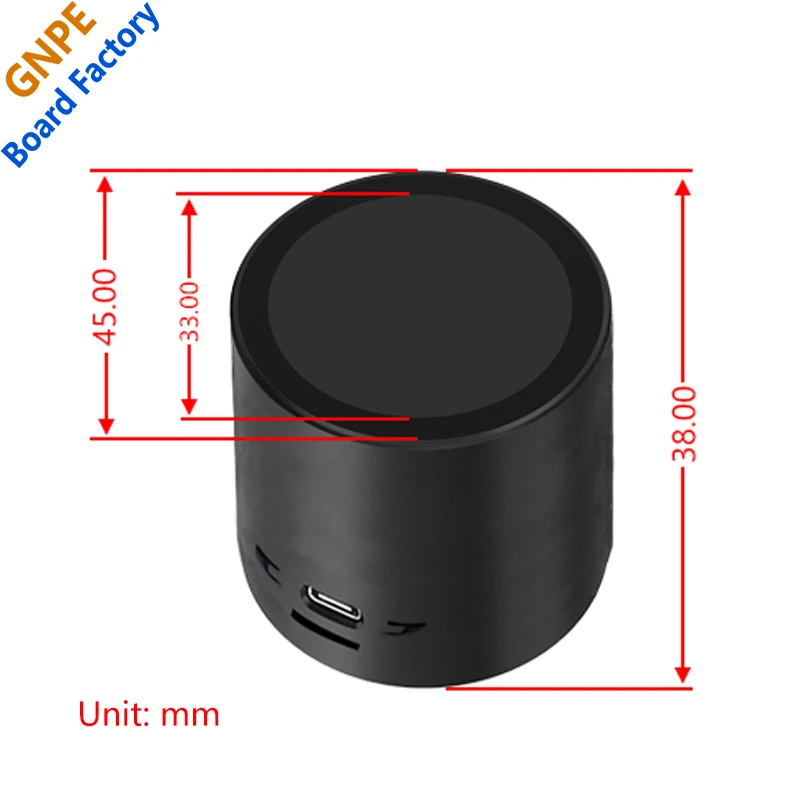 딥시크 샤오지 AI 음성 채팅 로봇 미니 박스 ESP32-S3 개발 보드 1.28인치 원형 LCD N16R8 1.28인치 터치스크린 디스플레이
